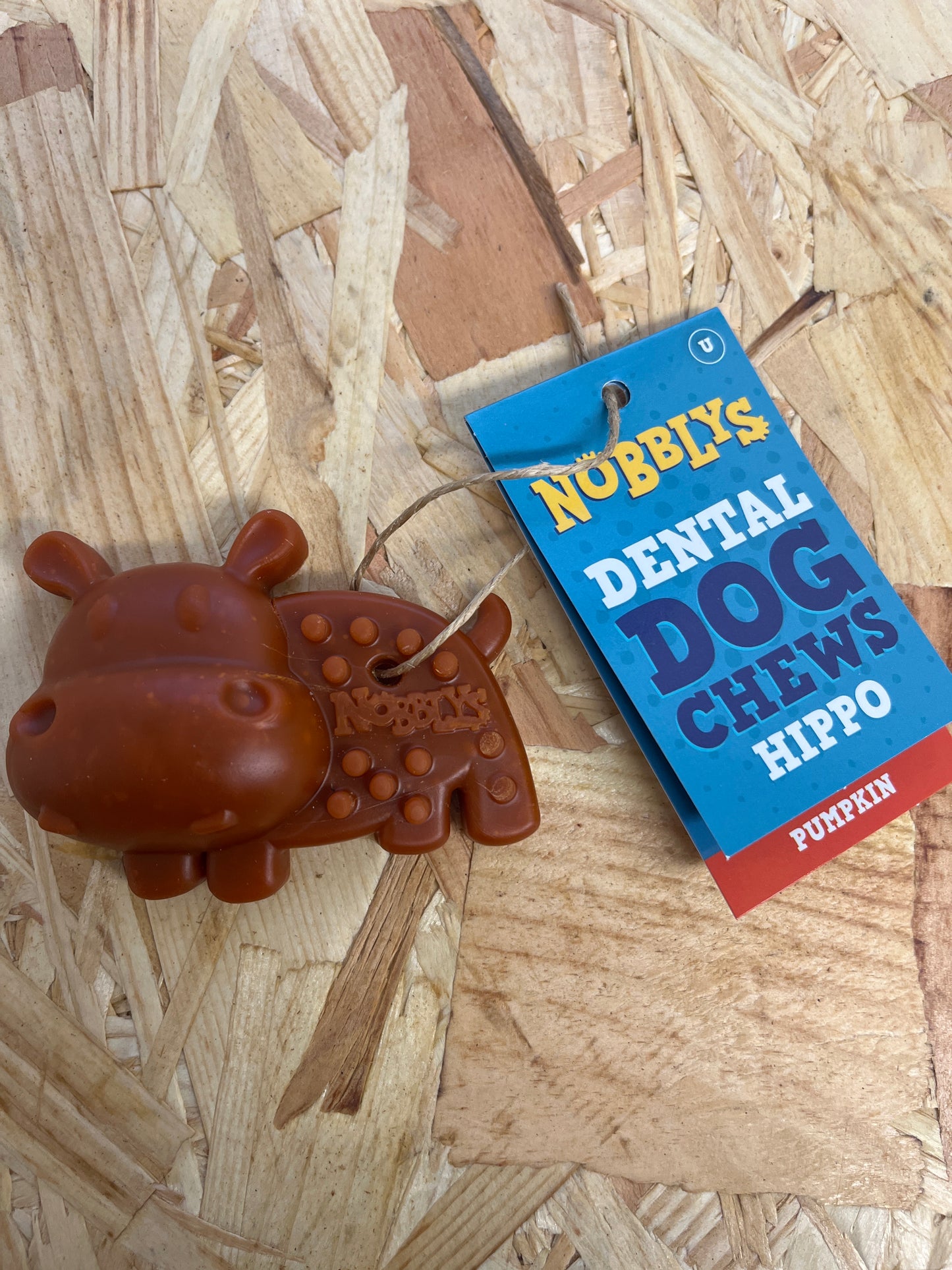 Nobblys Veggie Chew | Pumpkin Hippo