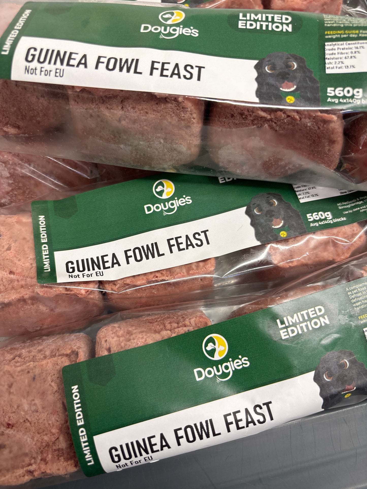 Dougie's Guinea Fowl Feast 80/10/10 560g