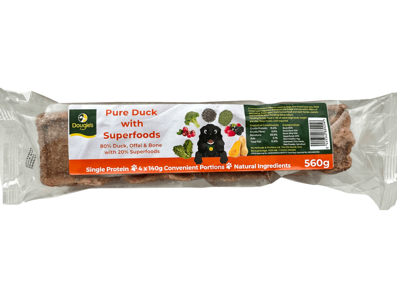 Dougie's Duck SUPERFOODS 560g