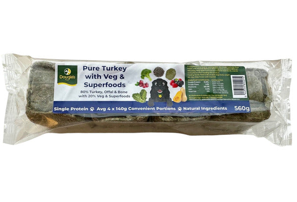 Dougie's Turkey SUPERFOODS 560g