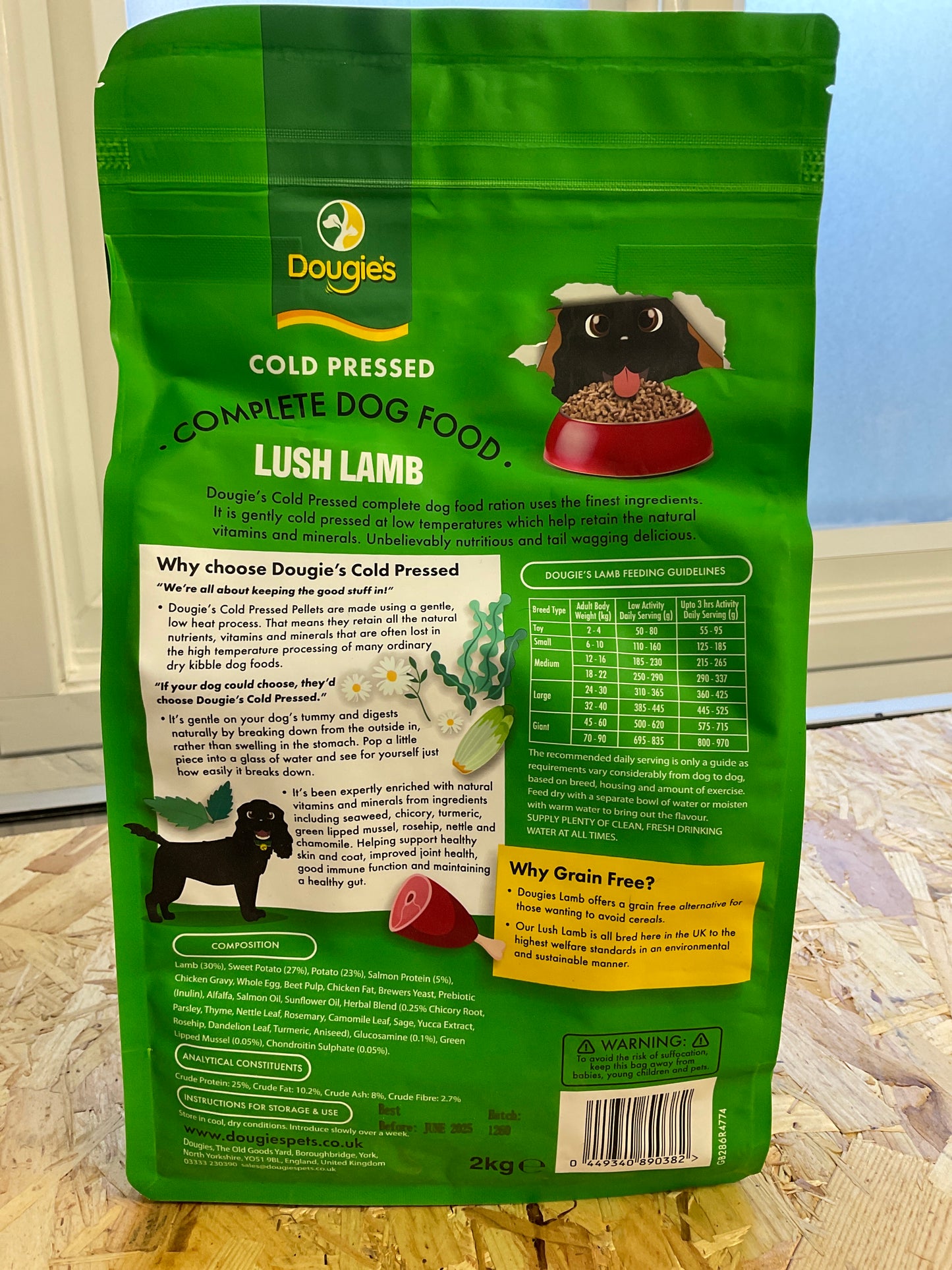 Dougies Lush Lamb Cold Pressed