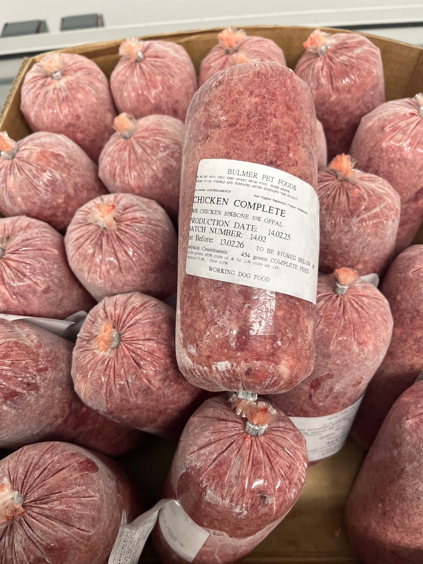 Bulmer Chicken COMPLETE 80/10/10 - 20 Box