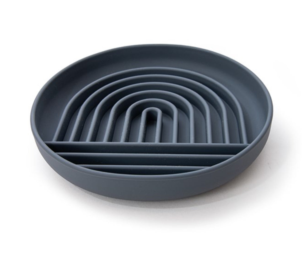 Slow Down Zen Lines Silicone Bowl