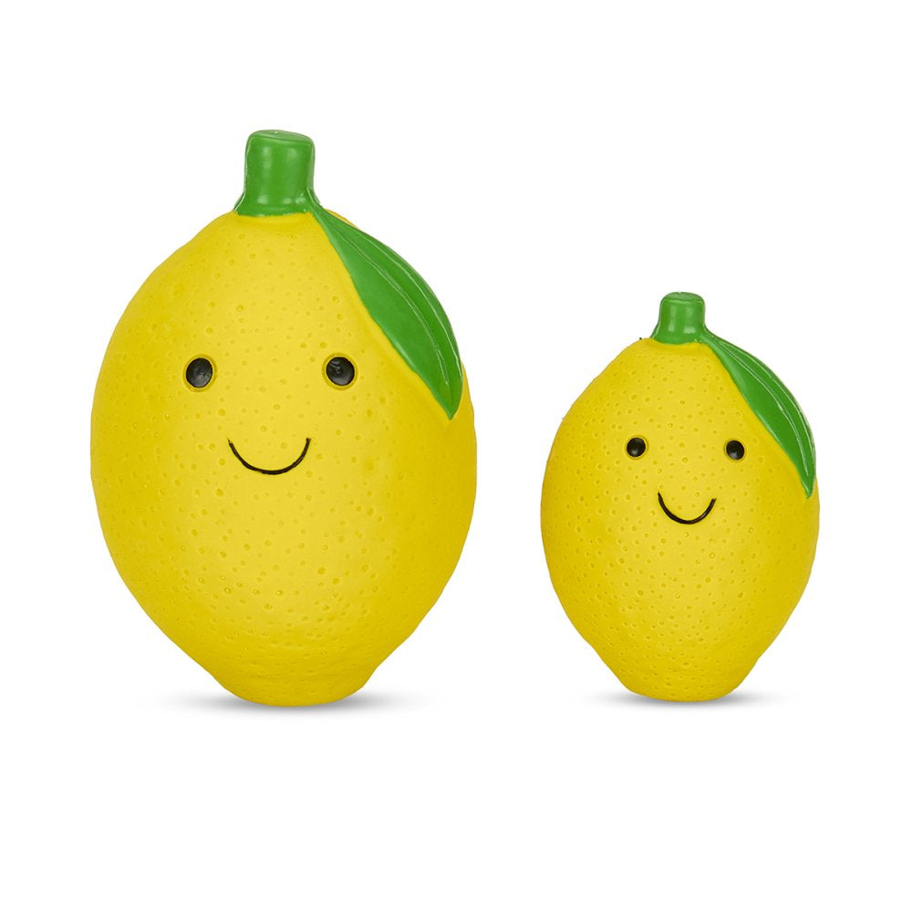 Petface Foodie Faces Latex Lemon Dog Toy - Small