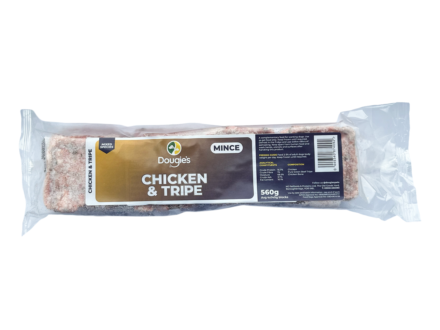 Dougie’s Chicken & Tripe 560g