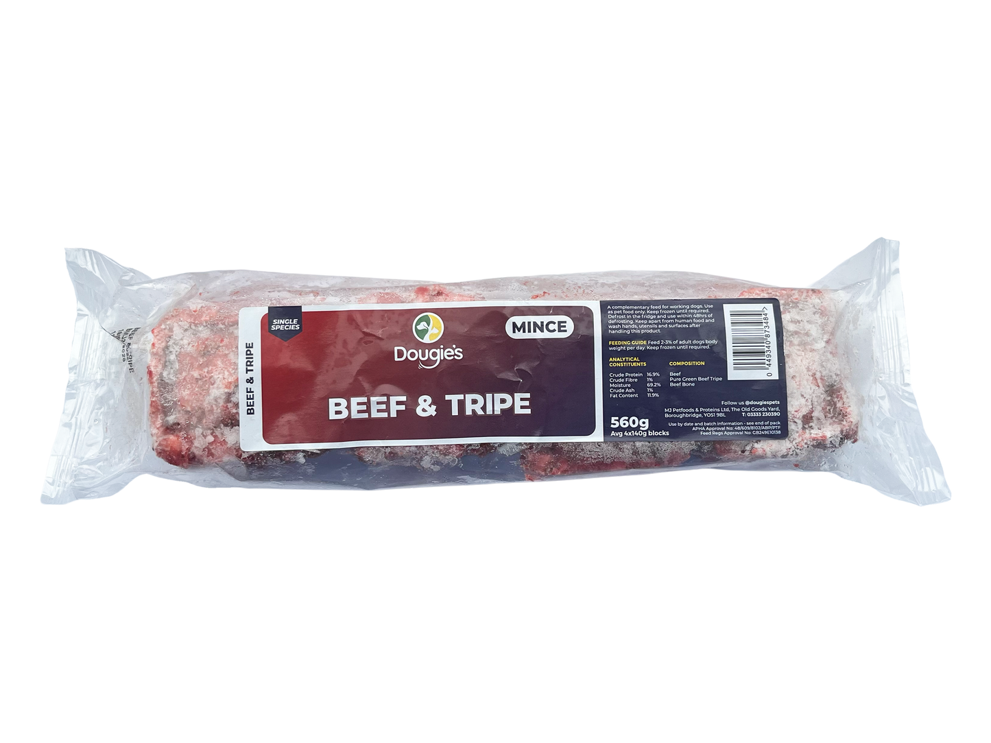 Dougie’s Beef & Tripe 560g