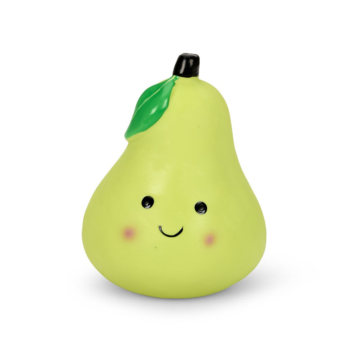 Petface Foodie Faces Latex Pear Dog Toy - Large