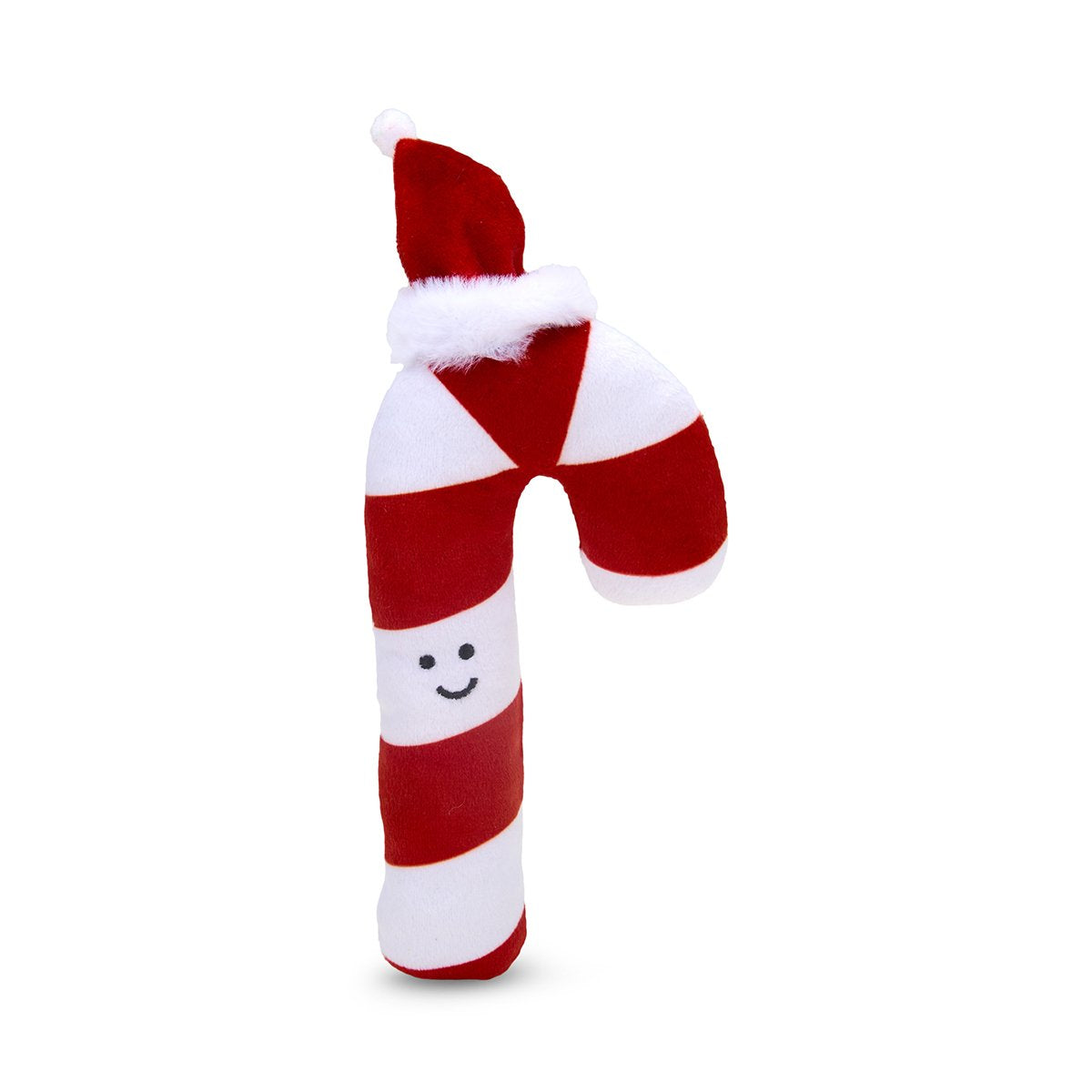 Petface Candy the Christmas Cane Plush Dog Toy