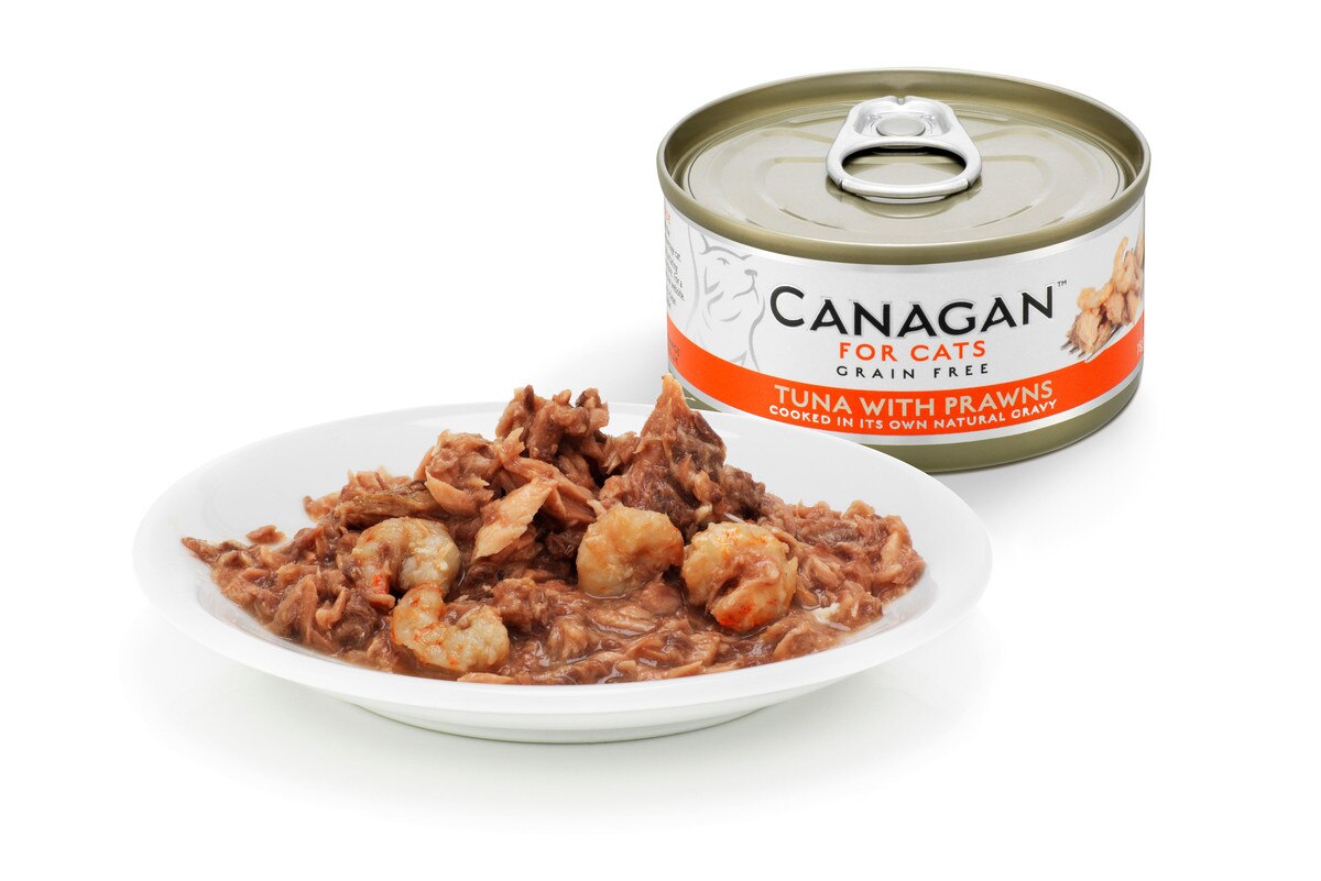 Canagan Tuna with Prawns Wet Cat Food 75g