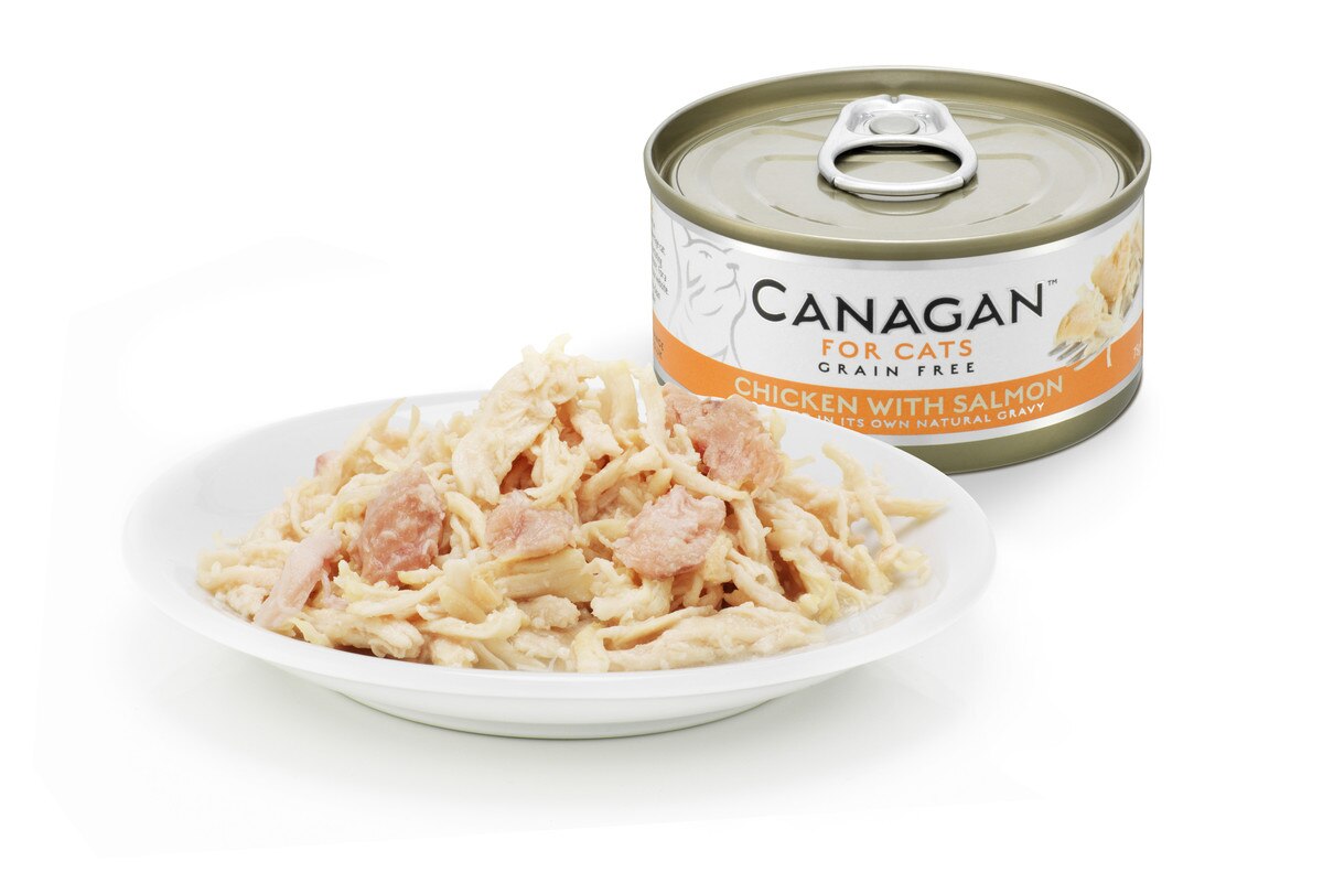 Canagan Chicken with Salmon Wet Cat Food 75g