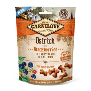 Carnilove Ostrich with Blackberries Dog Treat 200g