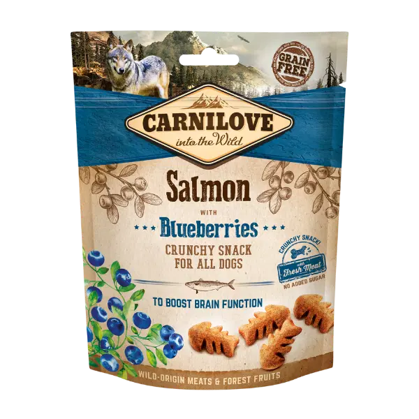Carnilove Salmon with Blueberries Dog Treat 200g