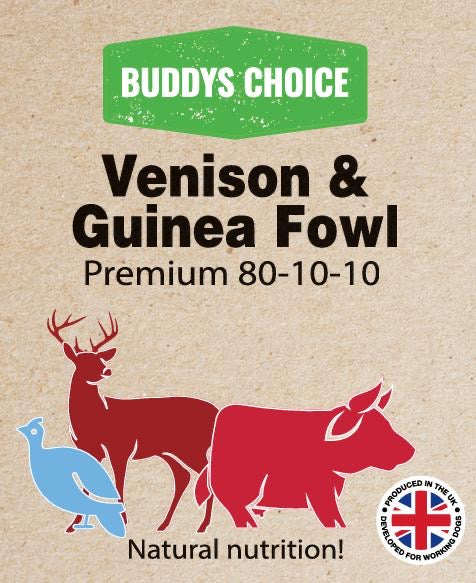 Buddy’s Choice Venison & Guinea Fowl