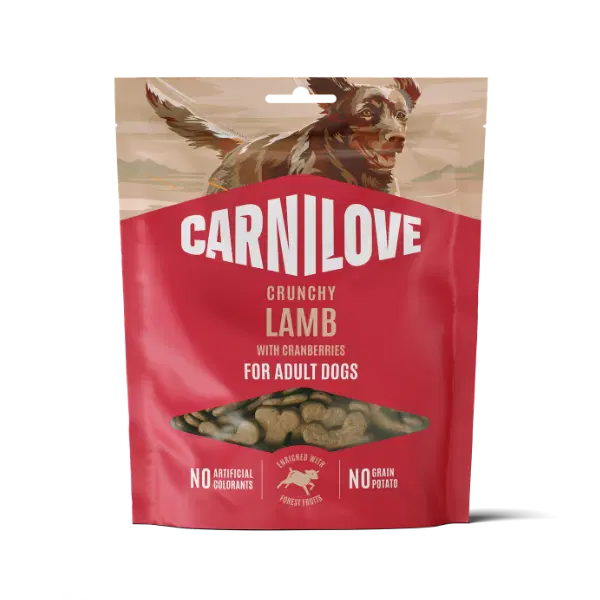 Carnilove Lamb with Cranberries Dog Treat 200g