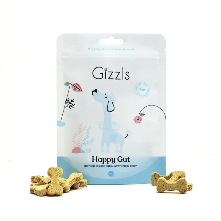 Gizzls Happy Gut Dog Treats