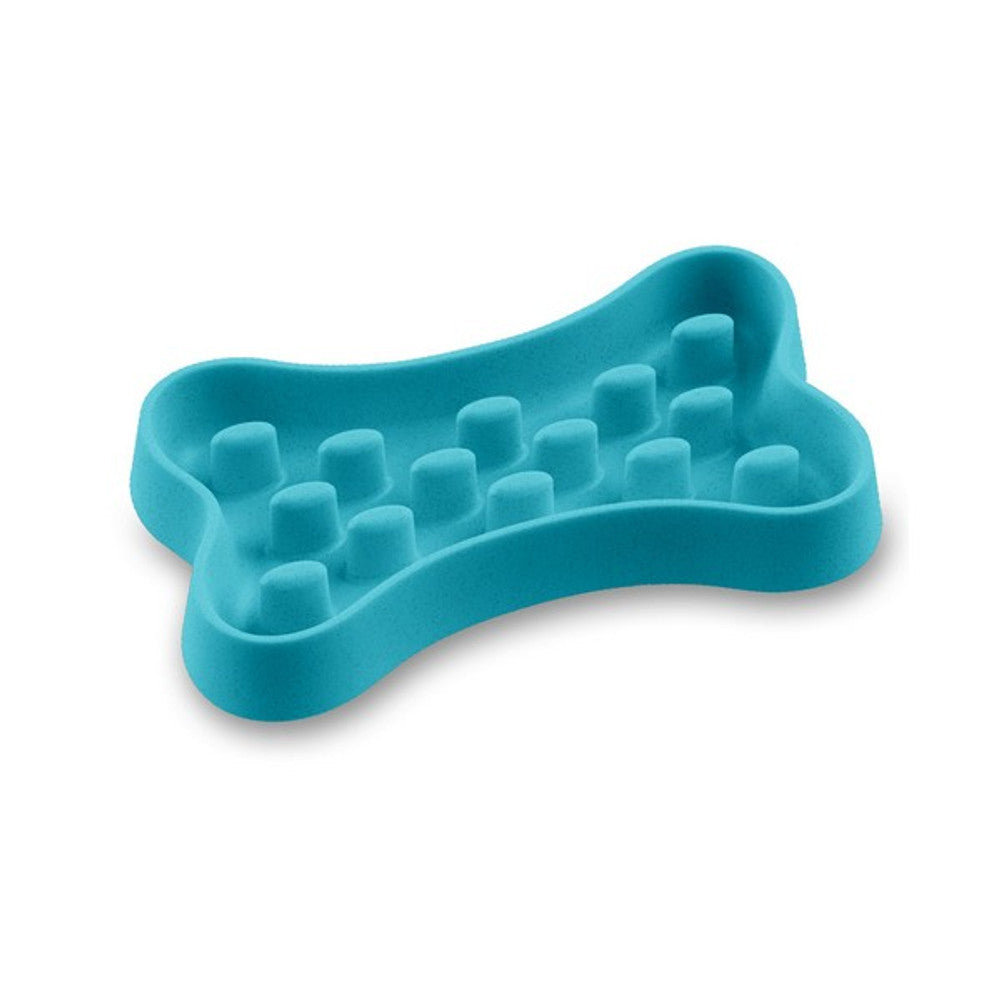 Slow Chow Bone Feeder - Blue