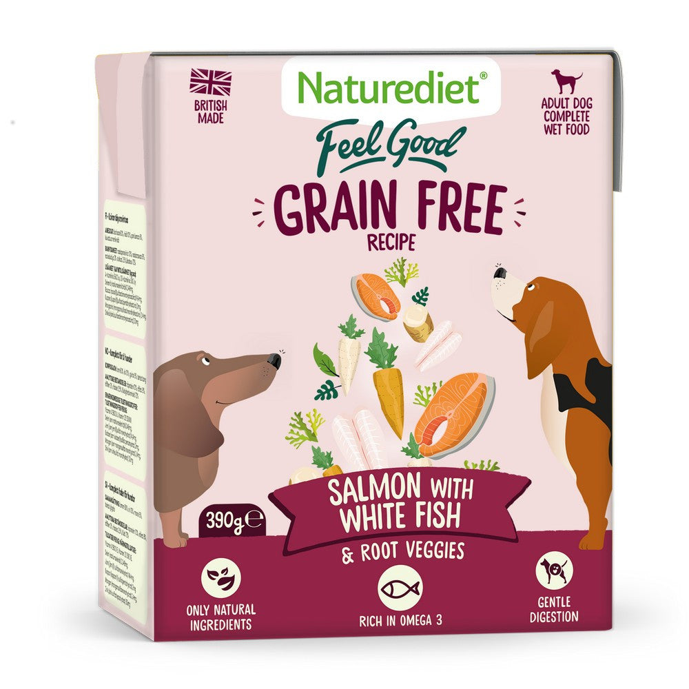Naturediet Feel Good Grain Free Salmon 390g