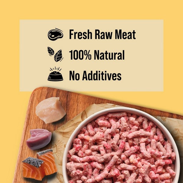 Dibo Freeflow Frozen Adult Dog Chicken, Salmon & Offal 1kg