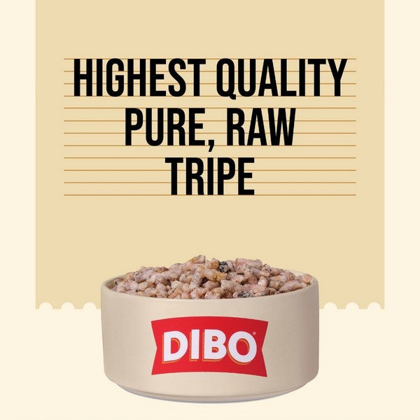 Dibo Freeflow Frozen Adult Dog Tripe 1kg