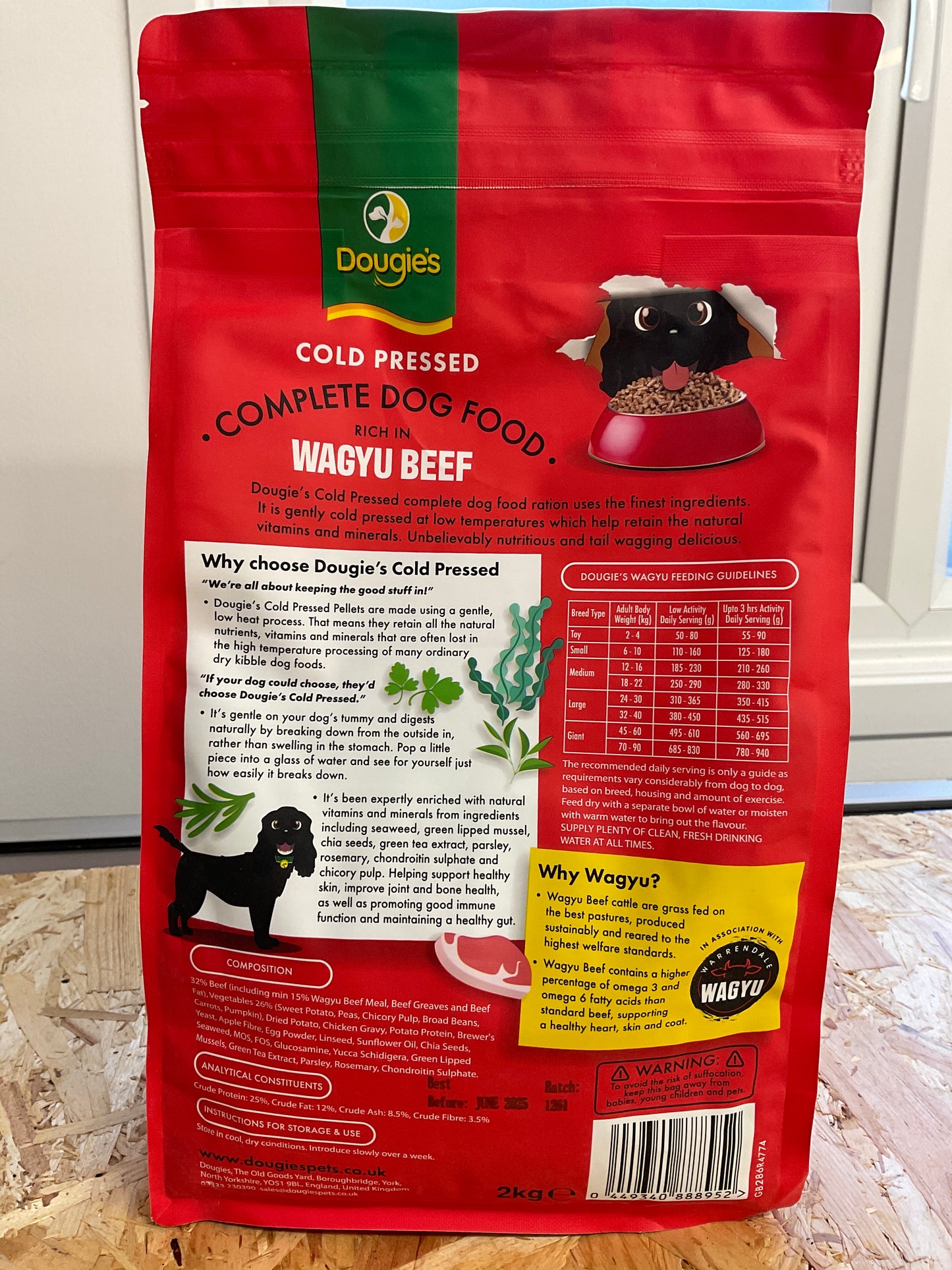 Dougies Wagyu Beef Cold Pressed - 2kg