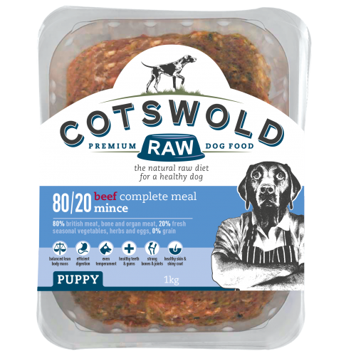 Cotswold Beef Mince 80/20 PUPPY