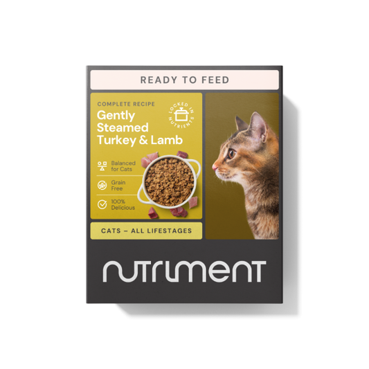 Nutriment Gently Steamed Turkey & Lamb - CAT 395g