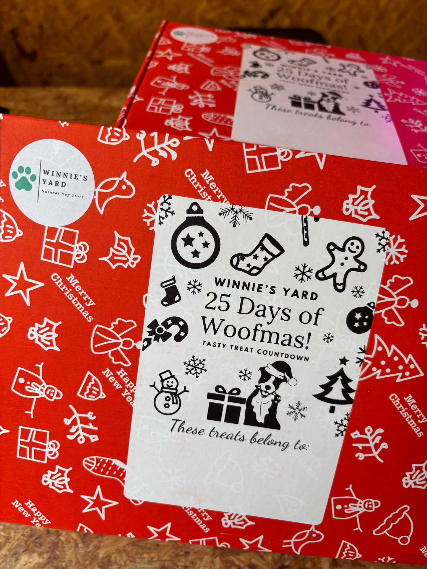 25 Days of Woofmas! Tasty Treat Countdown Box