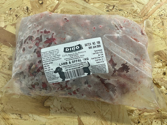 Totally Natural Lamb & Offal 80/10/10 - 1kg