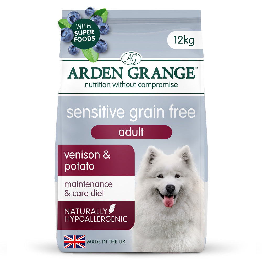 Arden Grange Sensitive Adult Venison & Potato (Grain Free) - 12kg