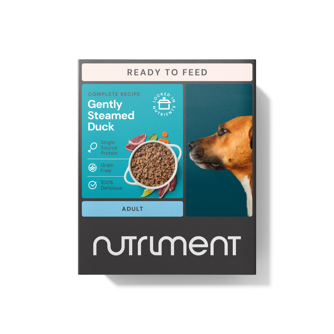 Nutriment Gently Steamed Duck - Adult Dog 395g