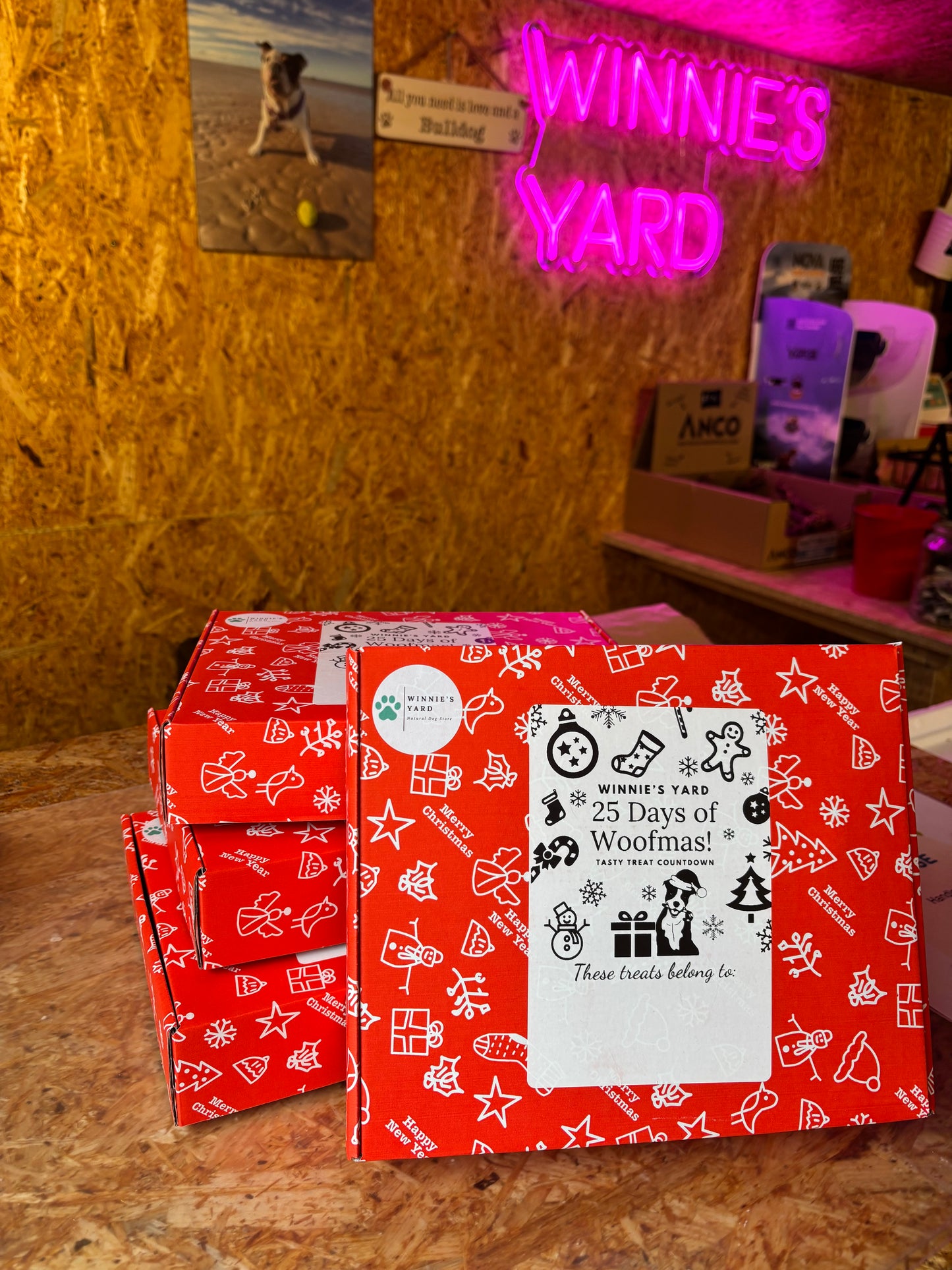 25 Days of Woofmas! Tasty Treat Countdown Box