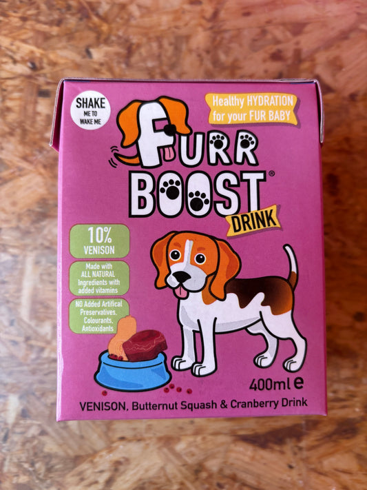 Furr Boost Venison, Butternut Squash & Cranberry 400ml