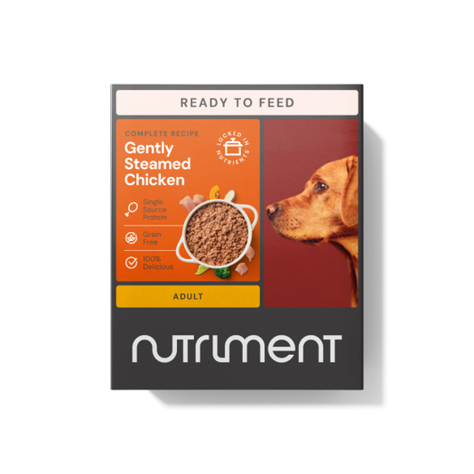 Nutriment Gently Steamed Chicken - Adult Dog 395g