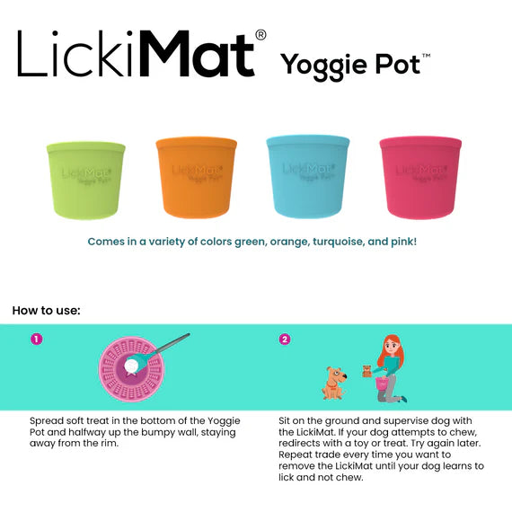 LickiMat® YOGGIE POT