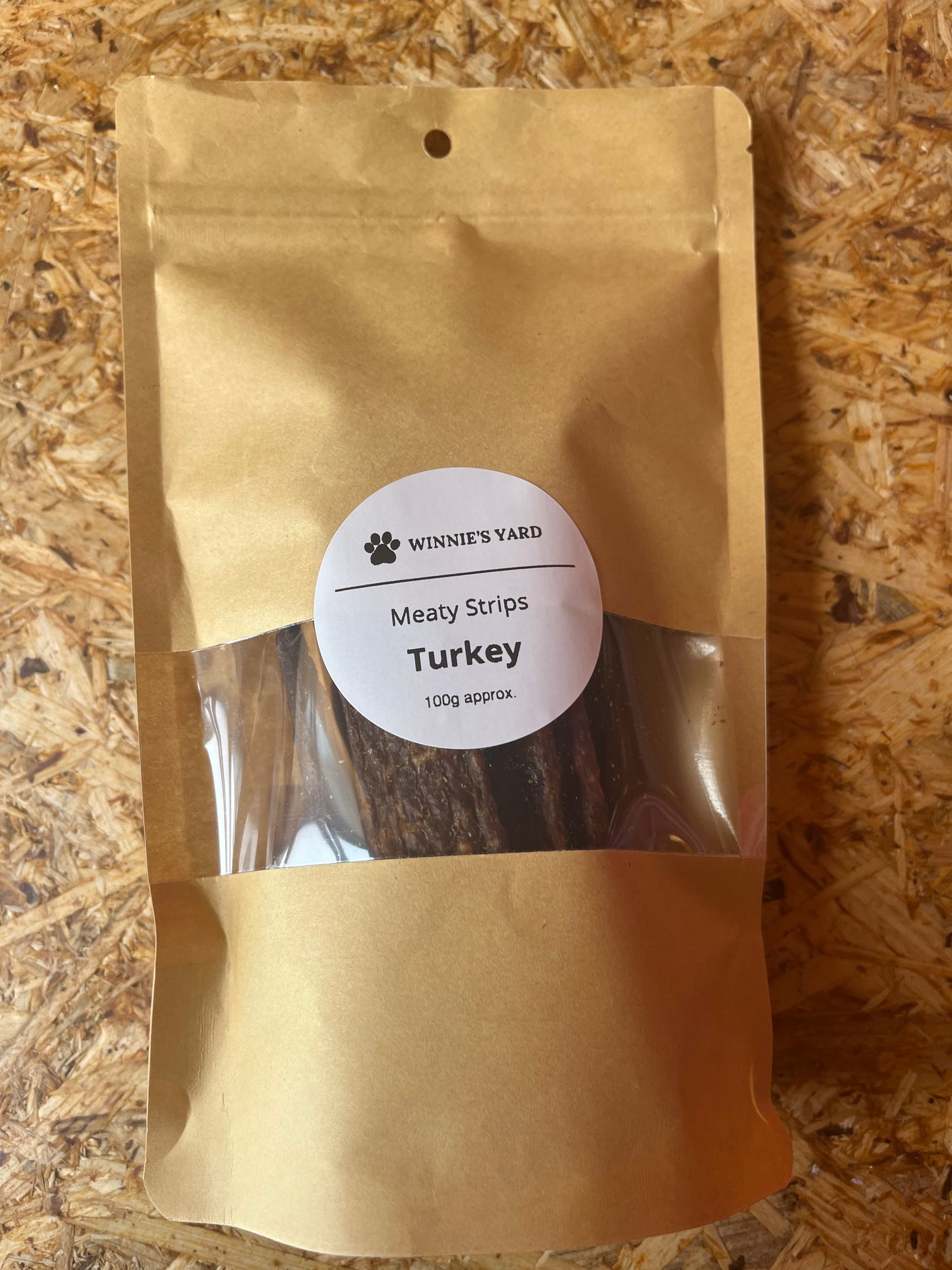 Turkey Meaty Strips 100g