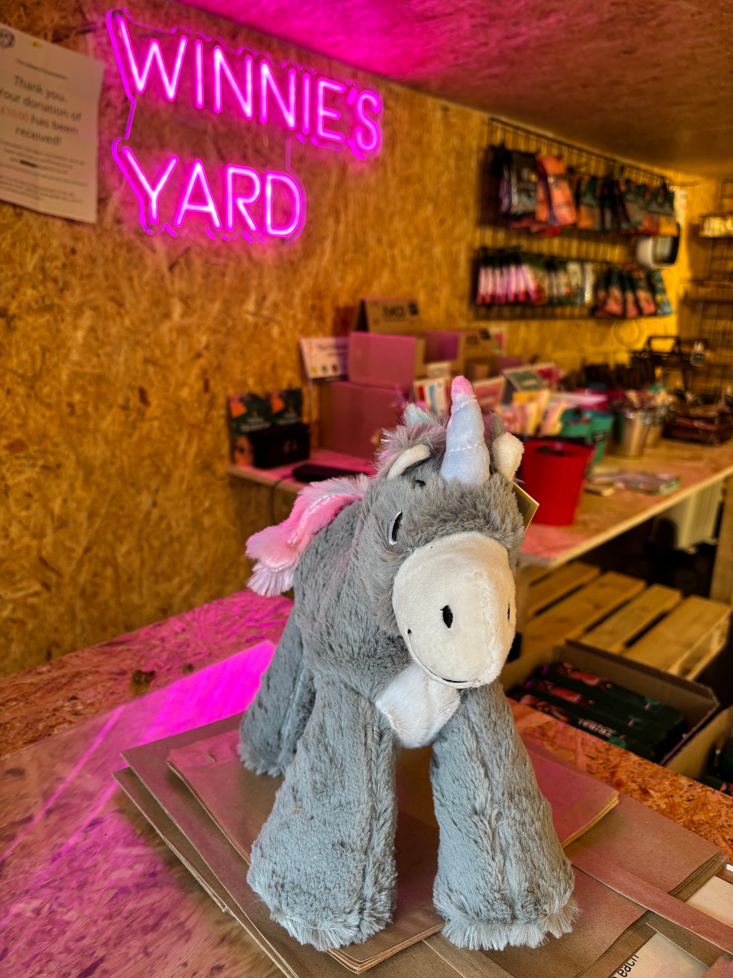 Big Paws Unicorn Toy Teddy