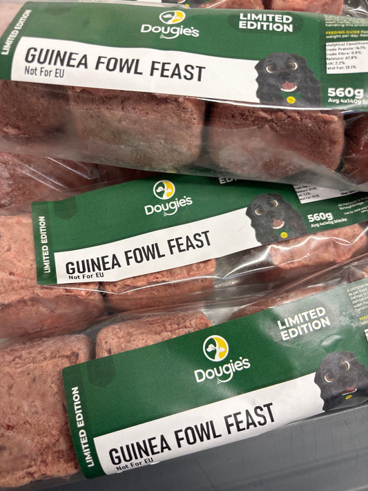 Dougie's Guinea Fowl Feast 80/10/10 560g