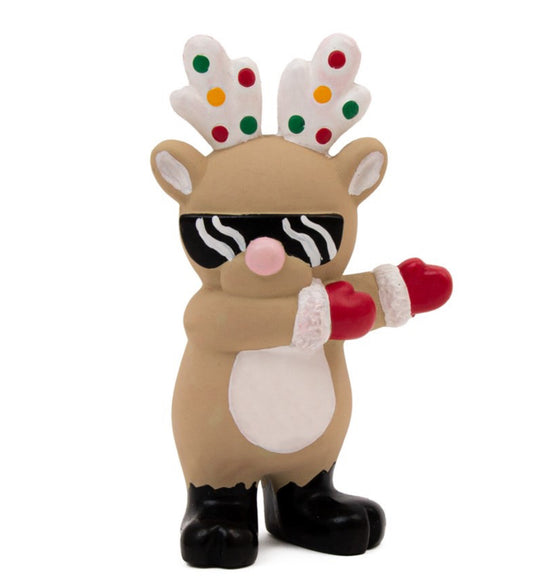 Christmas Dancing Reindeer Dog Toy