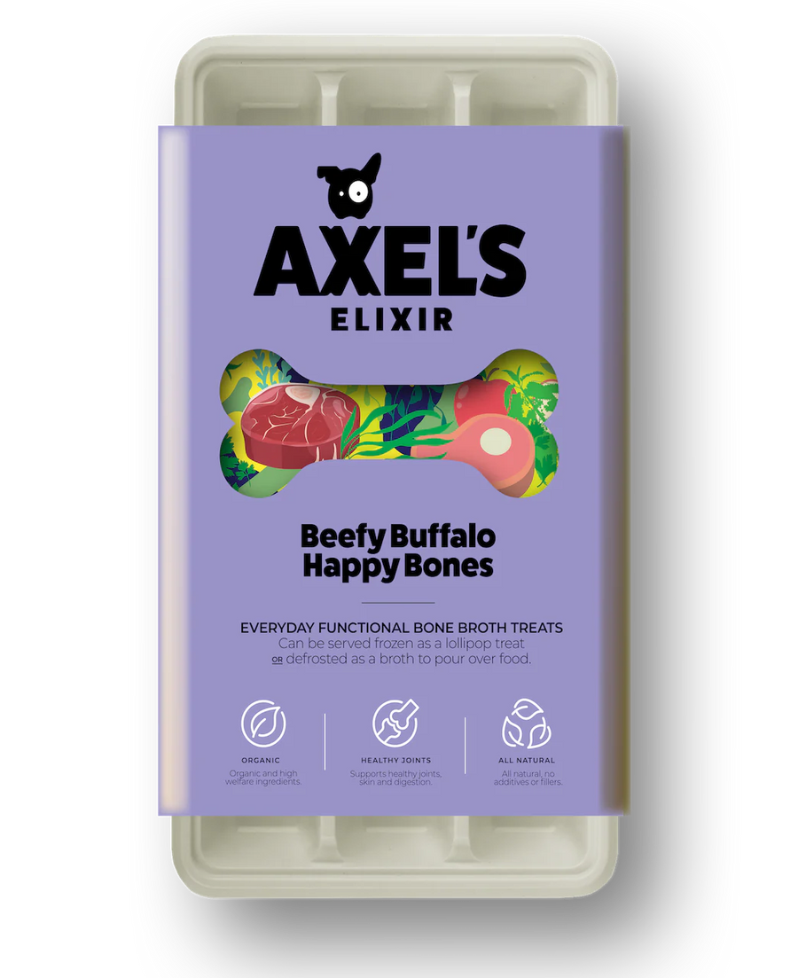 Axels Elixir Beefy Buffalo Happy Bones (Frozen)