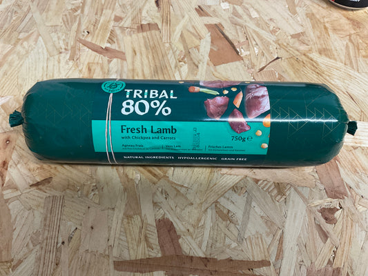 Tribal 80% Gourmet Sausage Lamb 750g