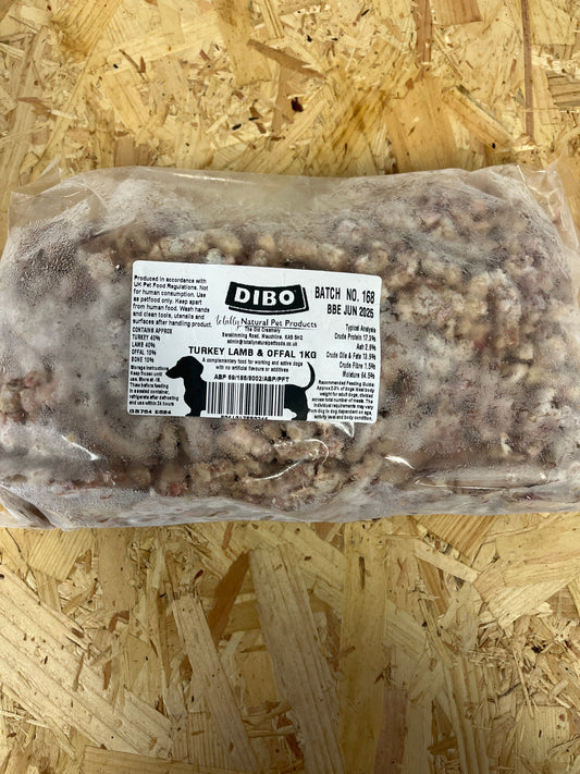 Totally Natural Turkey, Lamb & Offal 80/10/10 - 1kg