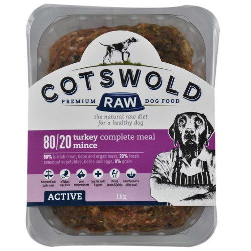 Cotswold Turkey Mince 80/20 ACTIVE