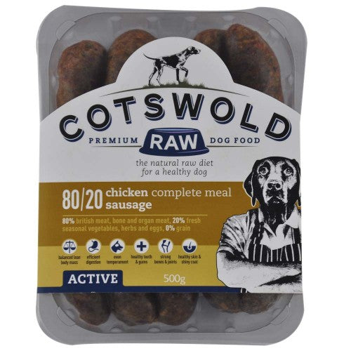 Cotswolds Chicken Sausages 80/20