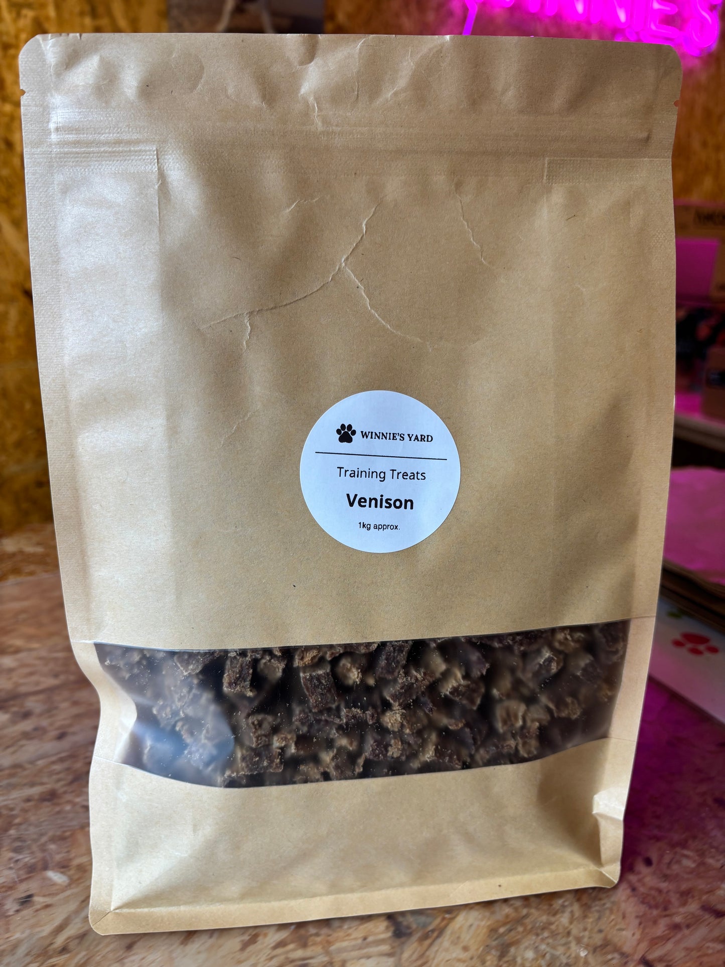 Venison Training Treats 1kg