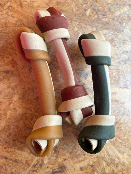 Veggie Knotted Bone - Large