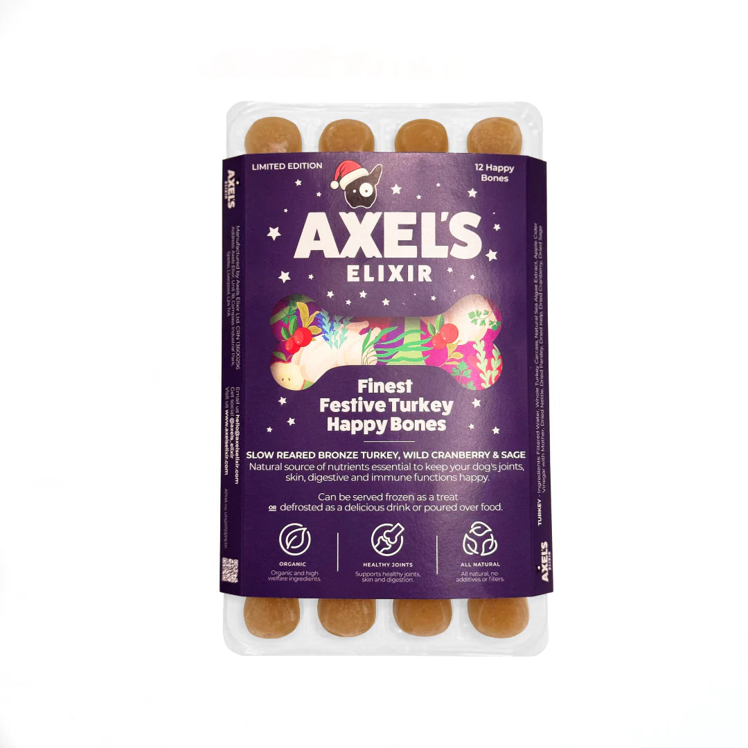 Axels Elixir Festive Turkey Happy Bones (Frozen) *Limited Edition*