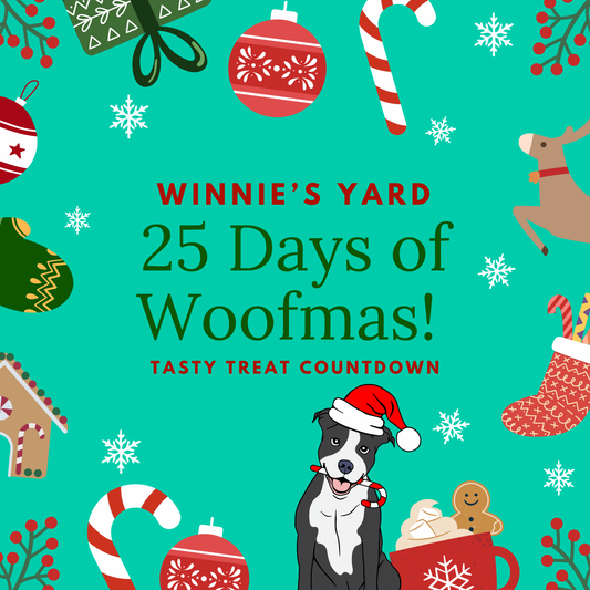 25 Days of Woofmas! Tasty Treat Countdown Box