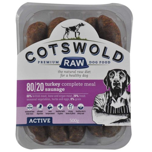 Cotswolds Turkey Sausages 80/20