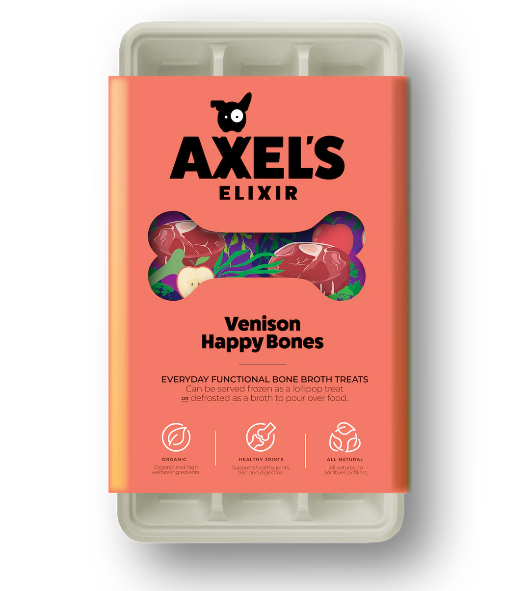 Axels Elixir Venison Happy Bones (Frozen)