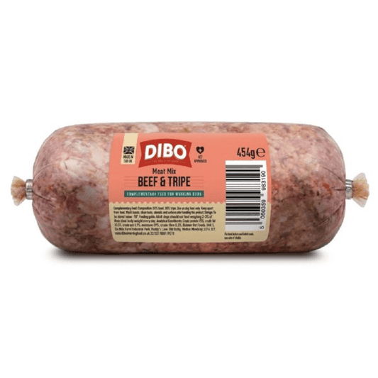 DIBO Boneless Beef & Tripe Raw Dog Food